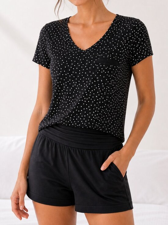Soma Other - NWT Soma COOL NIGHTS Tee & Short Pajama Set
